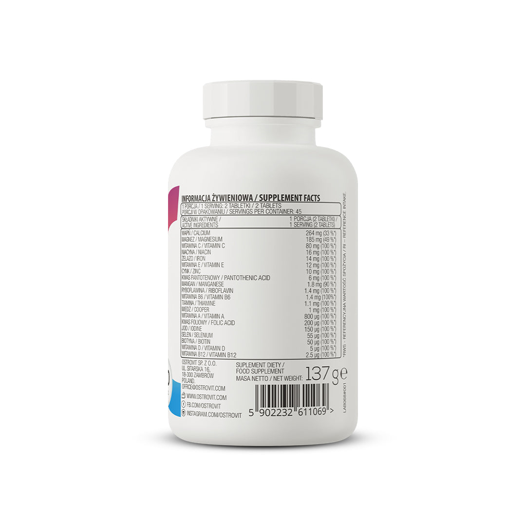 100% Vit&Min OstroVit 90 tablets