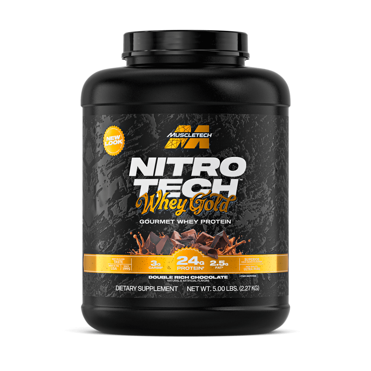 Nitro tech 100% Whey Gold  MuscleTech 2.28 kg