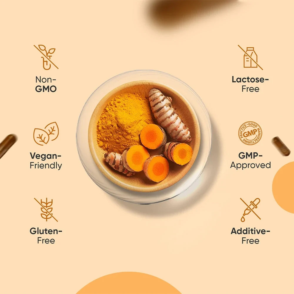 Organic Turmeric with Black Pepper & Ginger 365caps WeightWorld