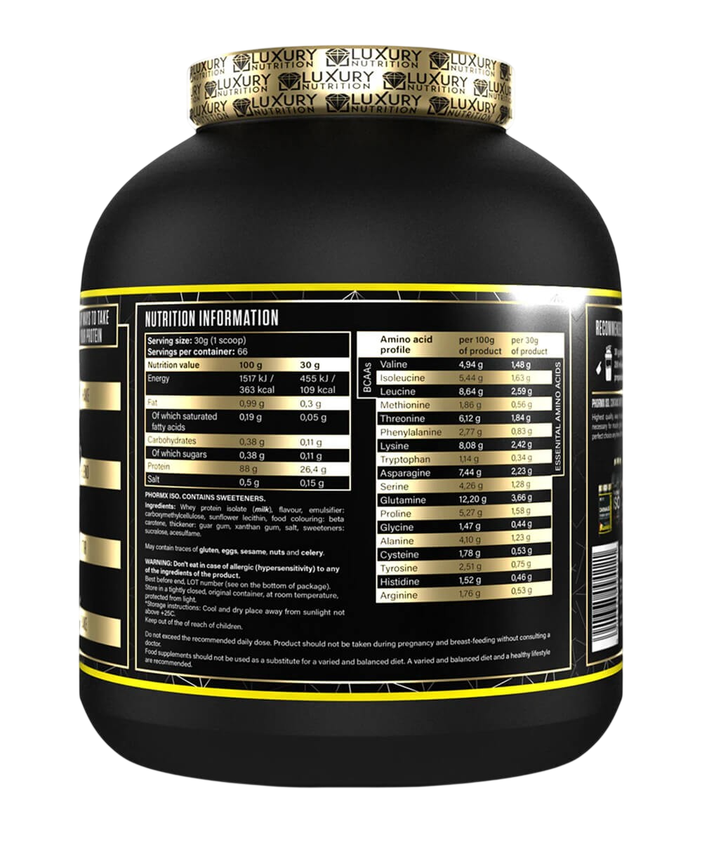 PhormX ISO - Luxury Nutrition | 2kg