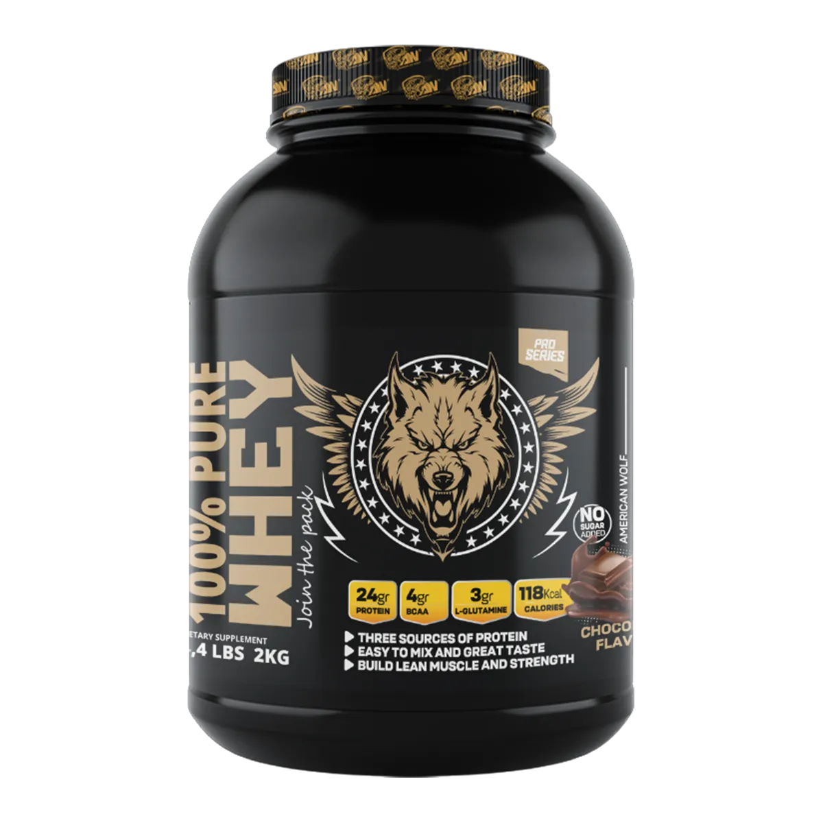 100% Pure Whey - American Wolf 2 kg