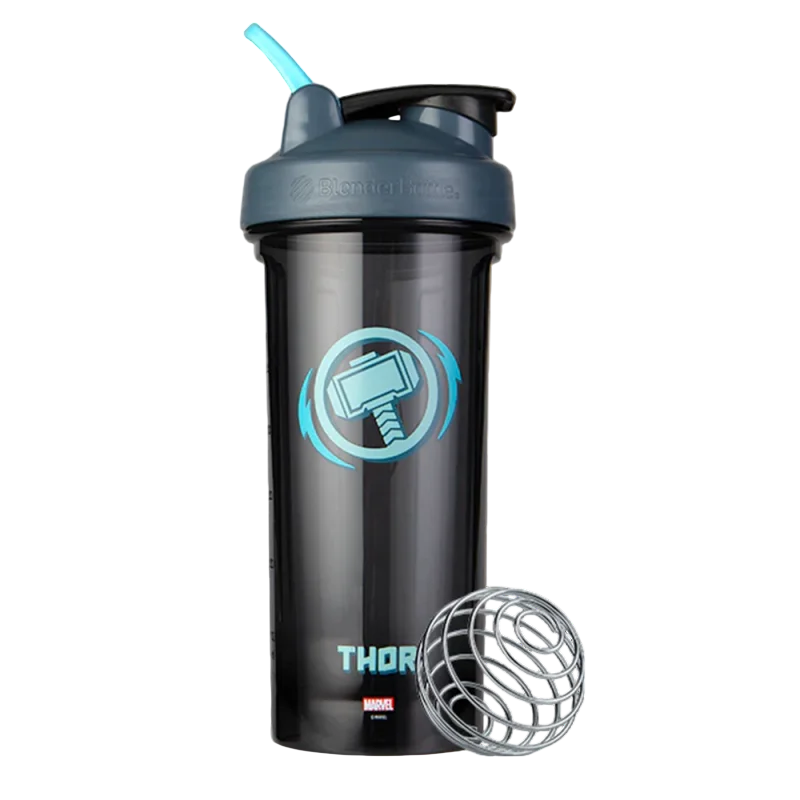 Shaker BlenderBottle Pro 28 Iron Man Marvel - Bouteille Mélangeur 828 ml