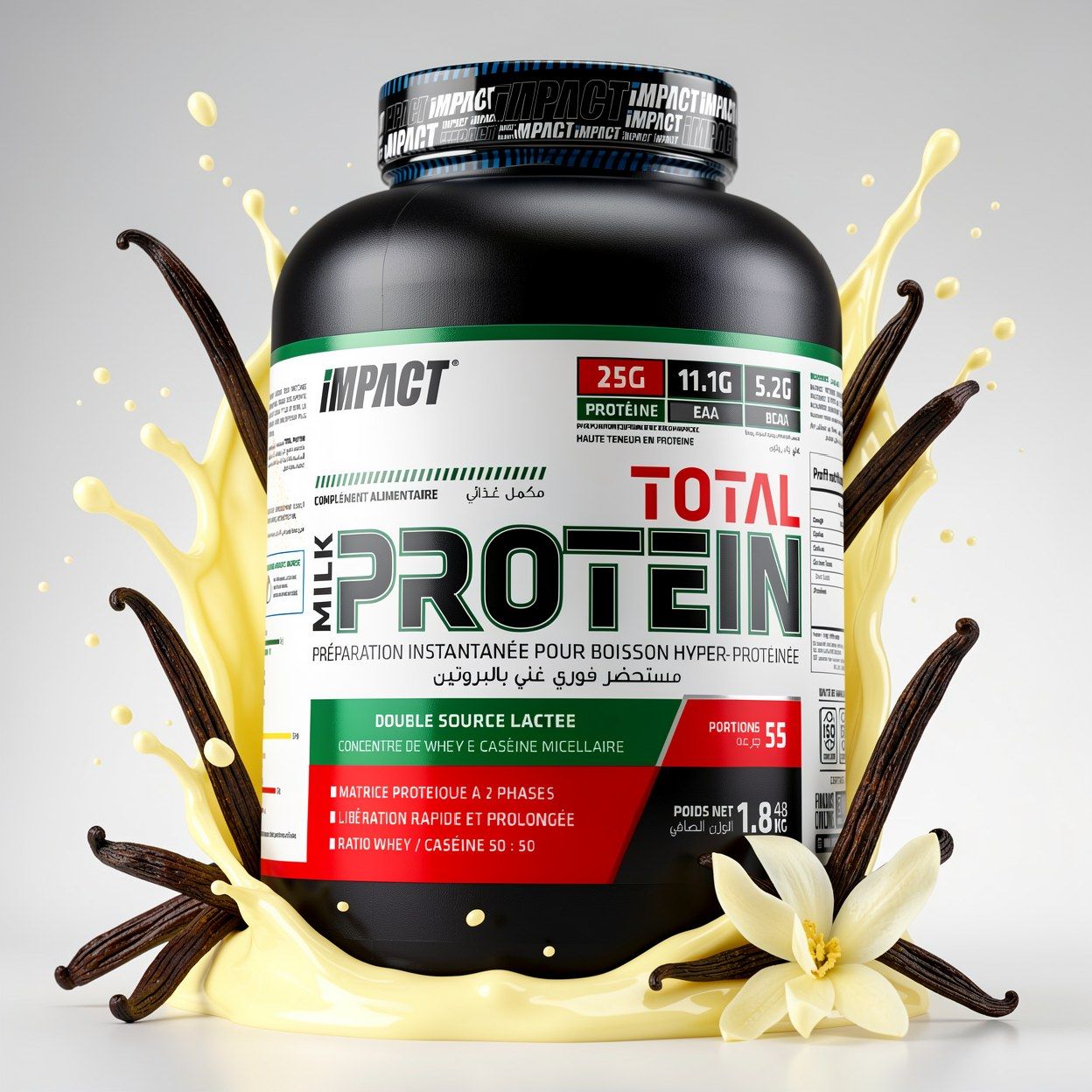 Impact Total Milk Protein – Protéine de Lait Haute Teneur en Protéines