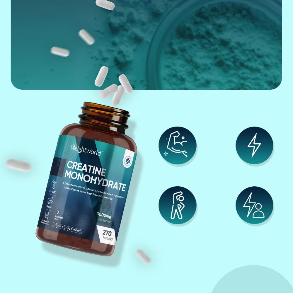 Créatine Monohydrate en comprimés Weight Word