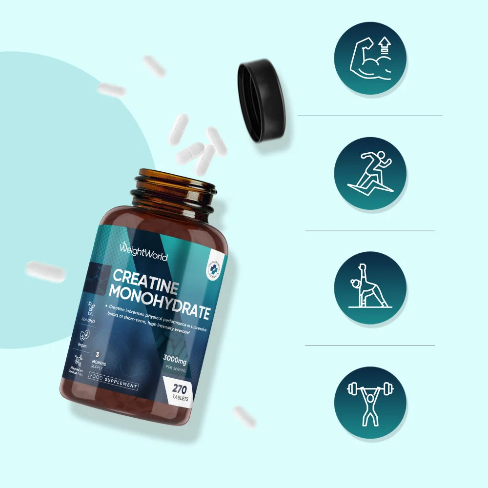 Créatine Monohydrate en comprimés Weight Word