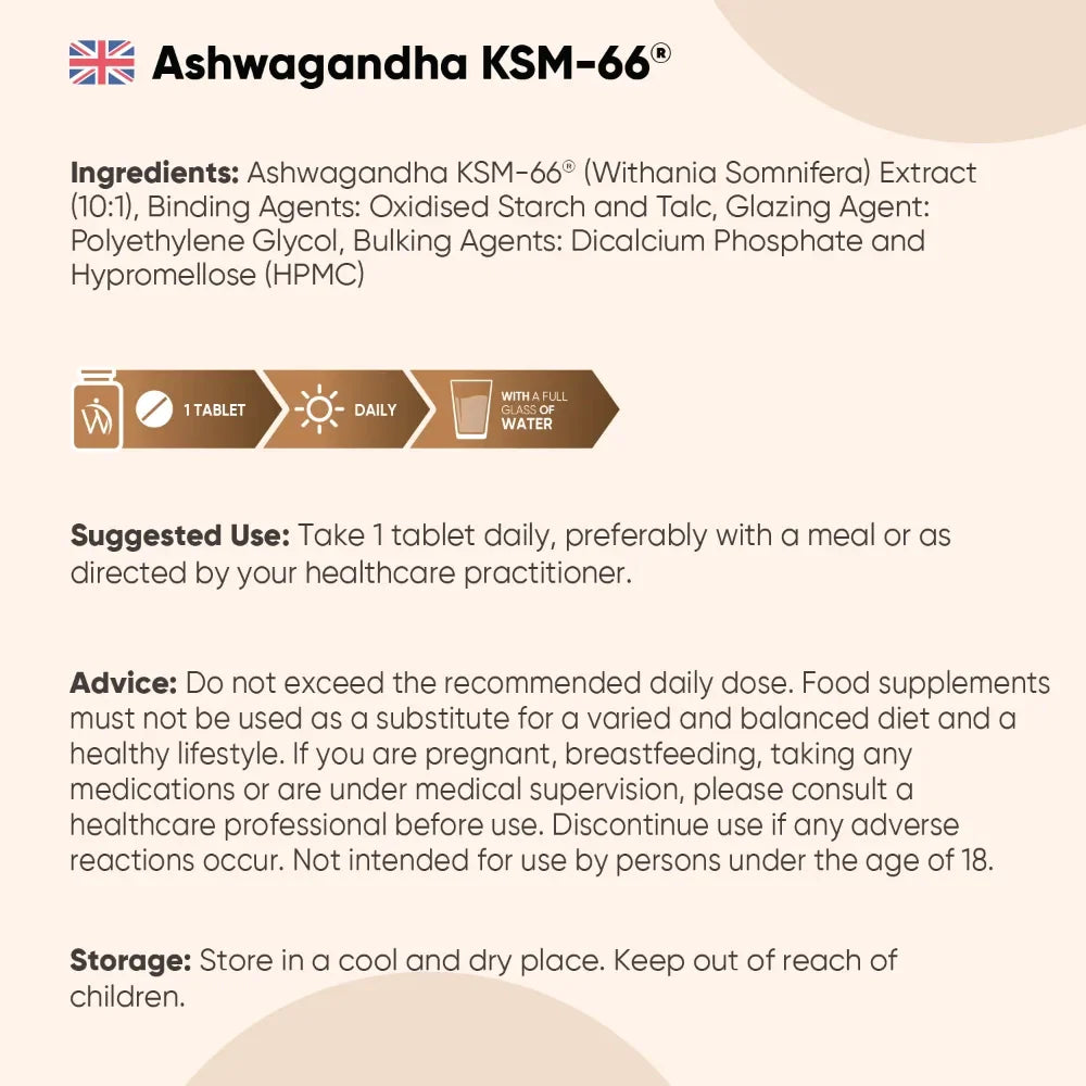 Ashwagandha KSM-66 - WeightWorld 180 caps