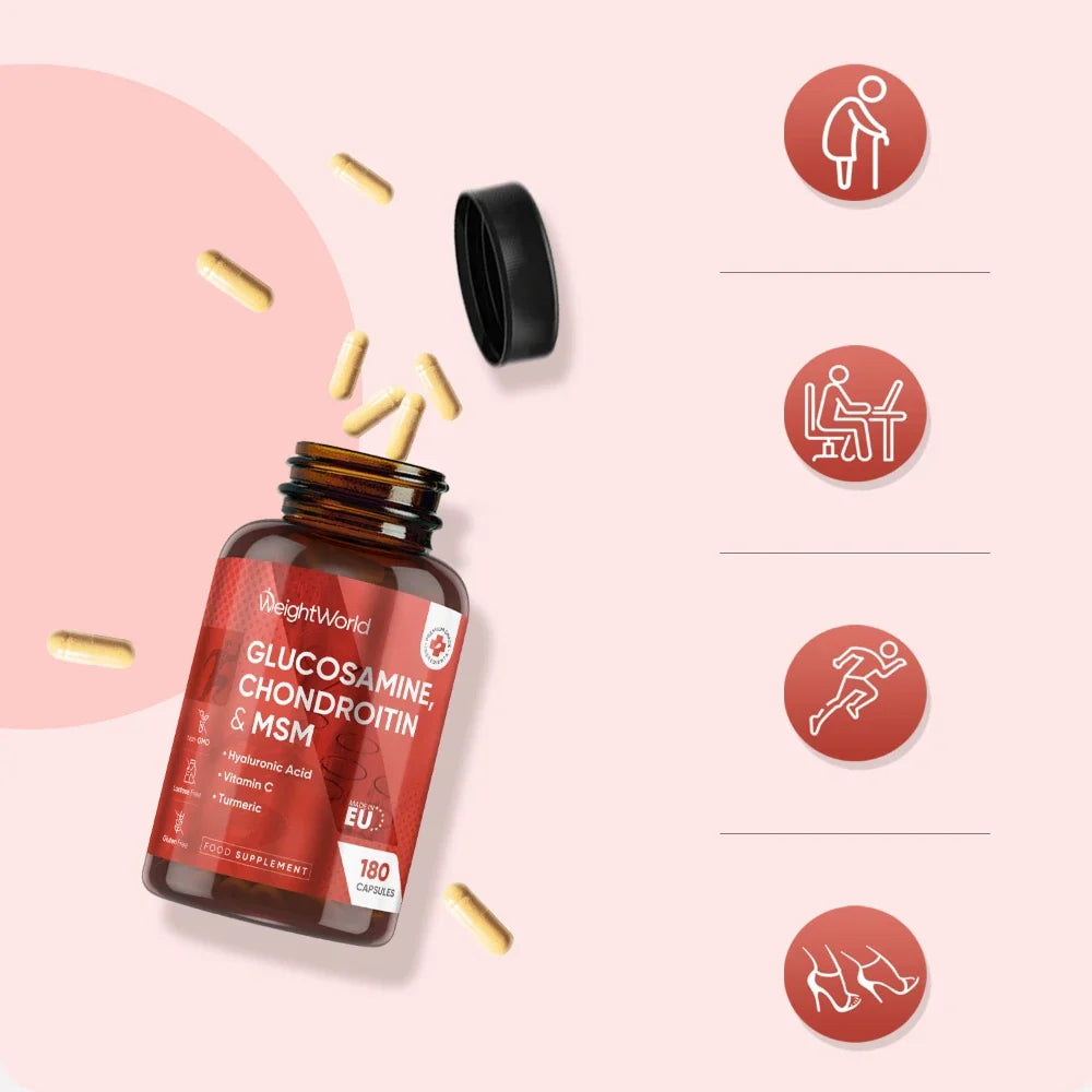 Glucosamine, Chondroitin & MSM 180 Capsules